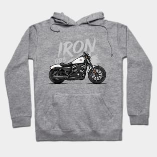 Iron 883 - White Hoodie